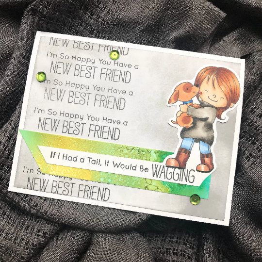 New Best Friend Greeting Card