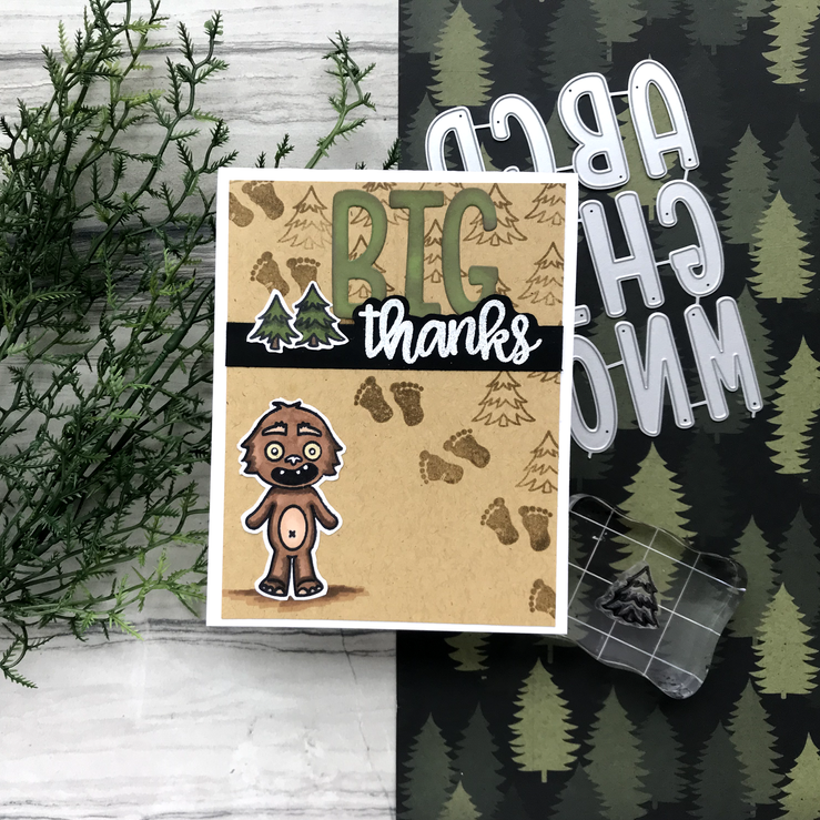 Big Thanks Greeting Card