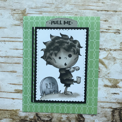 You Give Me Life Zombie Greeting Card