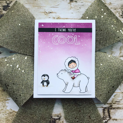 I Think You're Cool Greeting Card