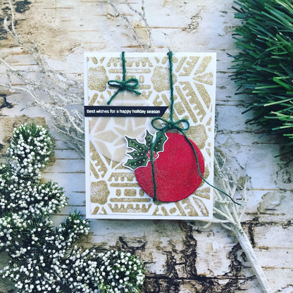 Best Wishes for a Happy Holiday Season Greeting Card