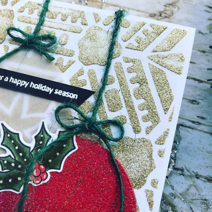 Best Wishes for a Happy Holiday Season Greeting Card