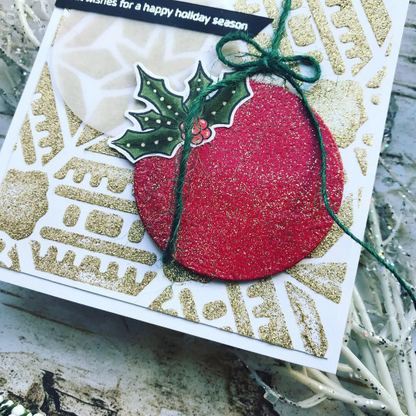 Best Wishes for a Happy Holiday Season Greeting Card