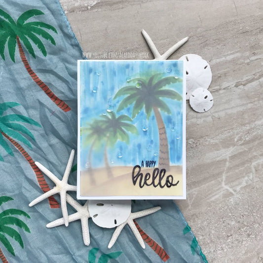 A Happy Hello Greeting Card
