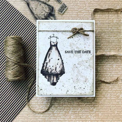 Vintage Save the Date Greeting Card