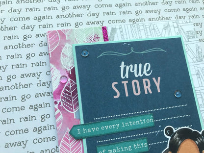 True Story Greeting Card