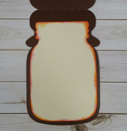 Happy Fall Mason Jar Greeting Card