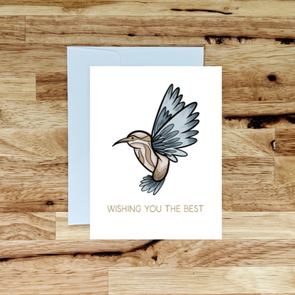 Wishing You the Best Greeting Card