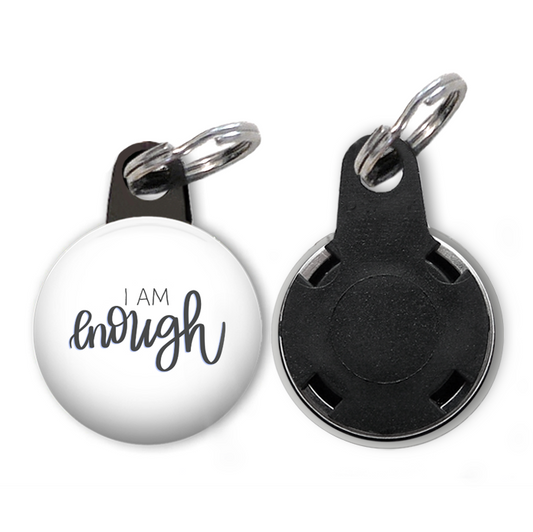 I Am Enough Keychain