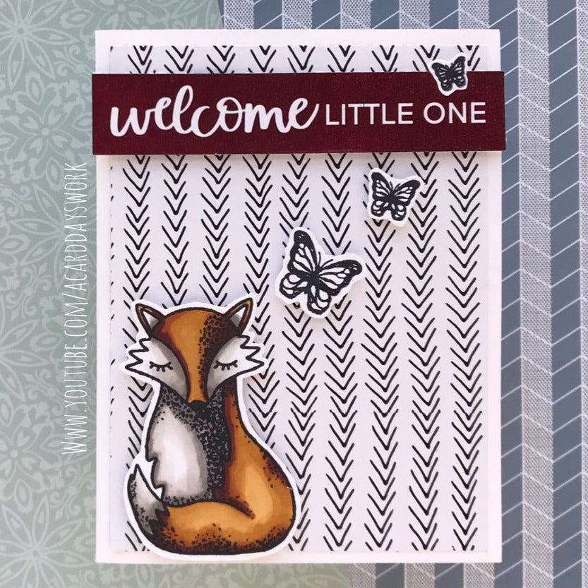 Welcome Little One Greeting Card