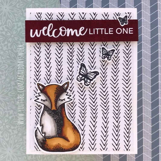 Welcome Little One Greeting Card