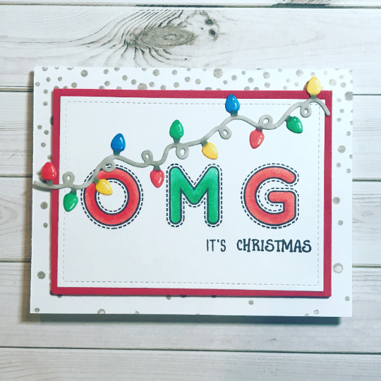 OMG It's Christmas Greeting Card