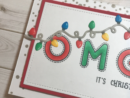 OMG It's Christmas Greeting Card