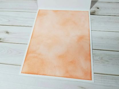 Have Yourself a Merry Little Christmas Orange Greeting Card