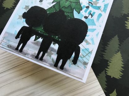 Silent Night Holy Night Greeting Card