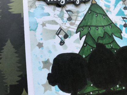 Silent Night Holy Night Greeting Card