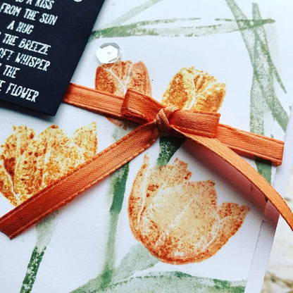 Spring is a Kiss Greeting Card