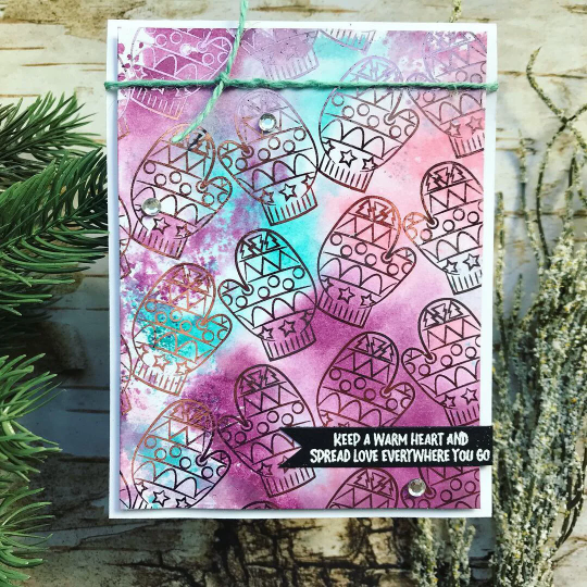 Keep a Warm Heart Greeting Card